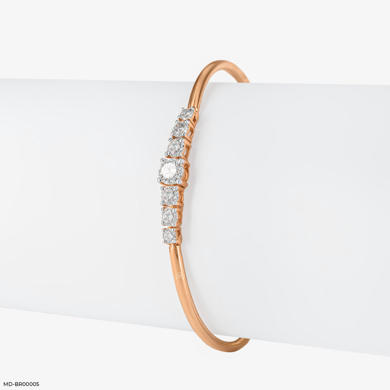 Crescent Glow Bracelet 14K Yellow Gold