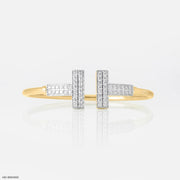 Twin T Diamond Bracelets