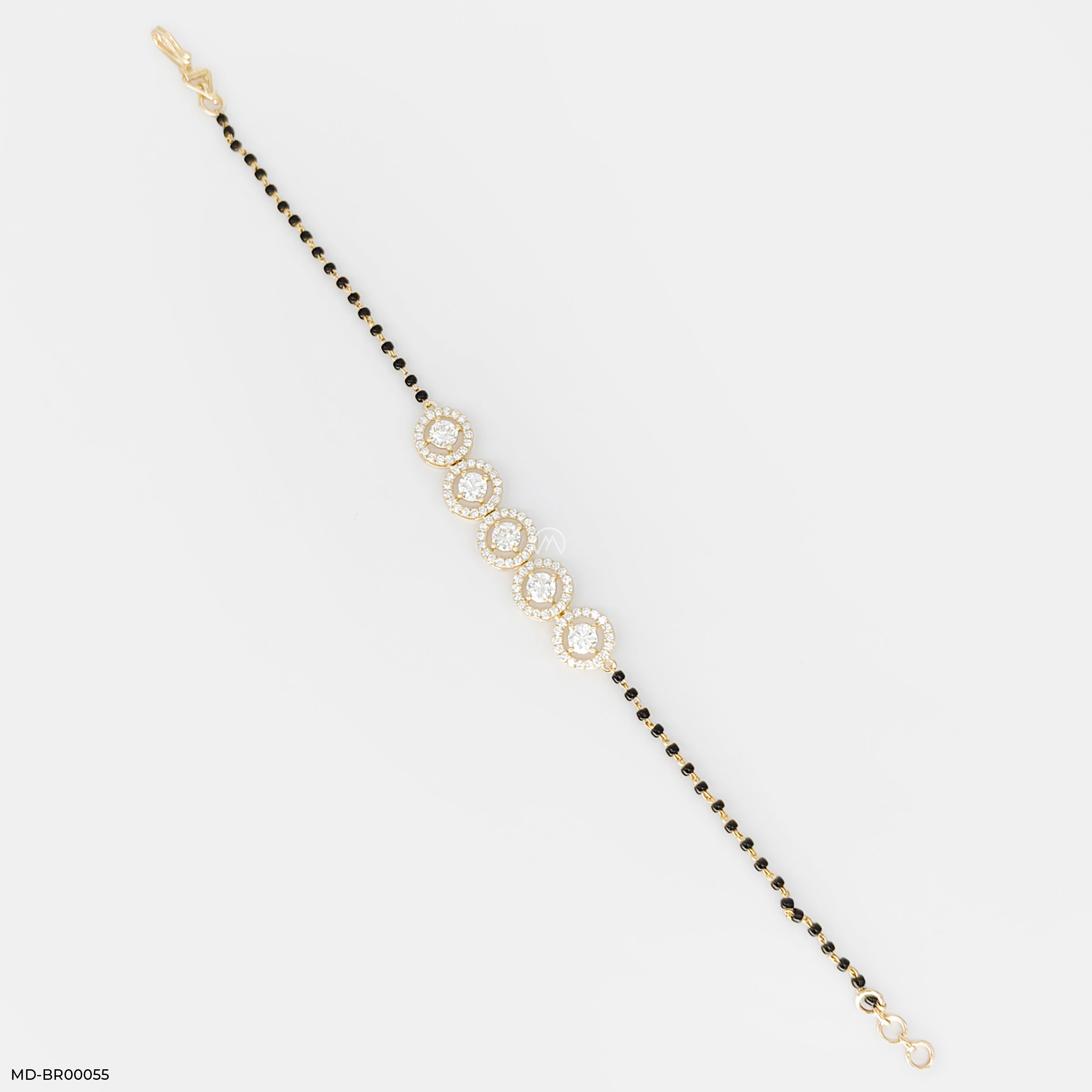 0.30 Carat Blessed Bond Solitaire Mangalsutra Bracelet