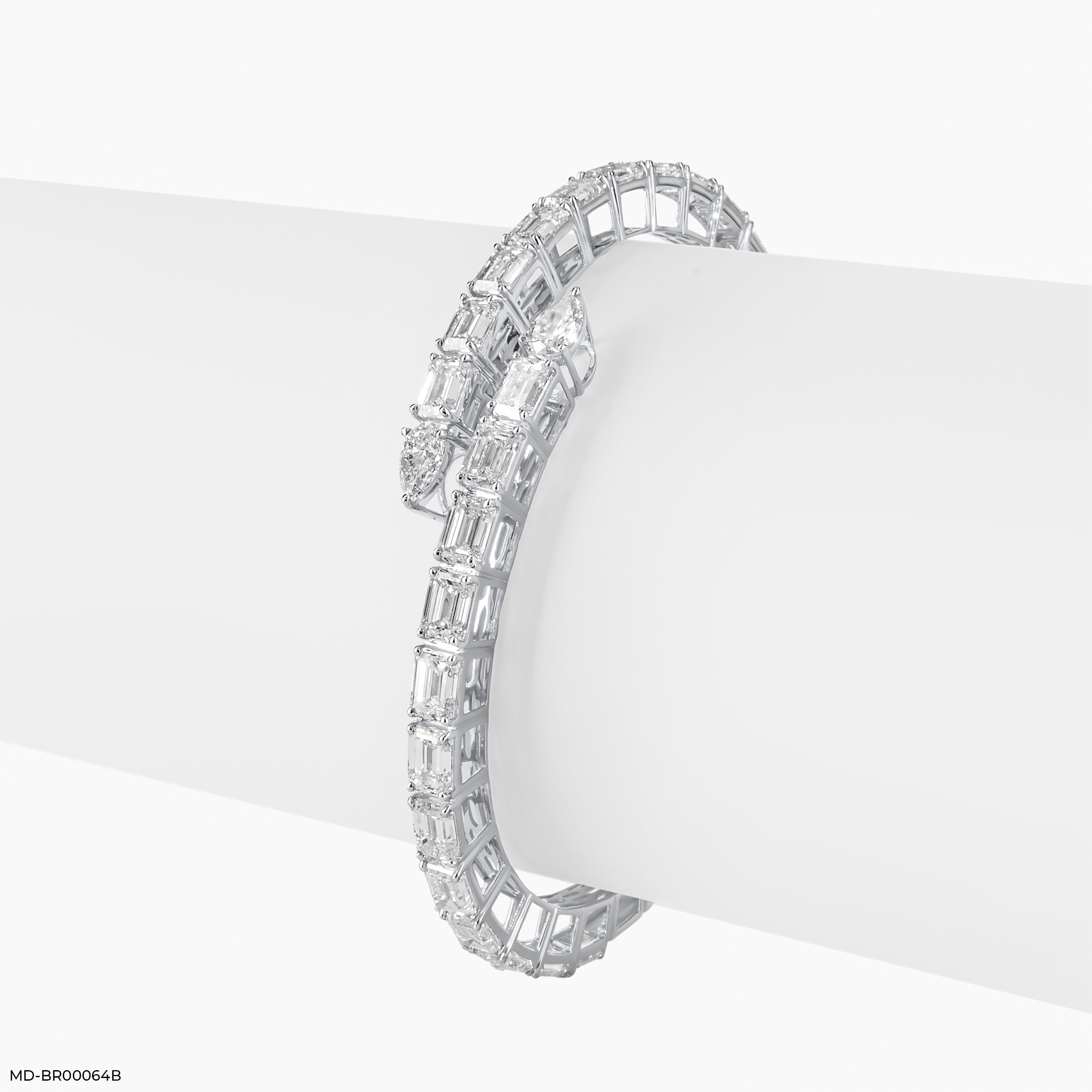 8.15 Carat Empress Lab Diamond Bracelets