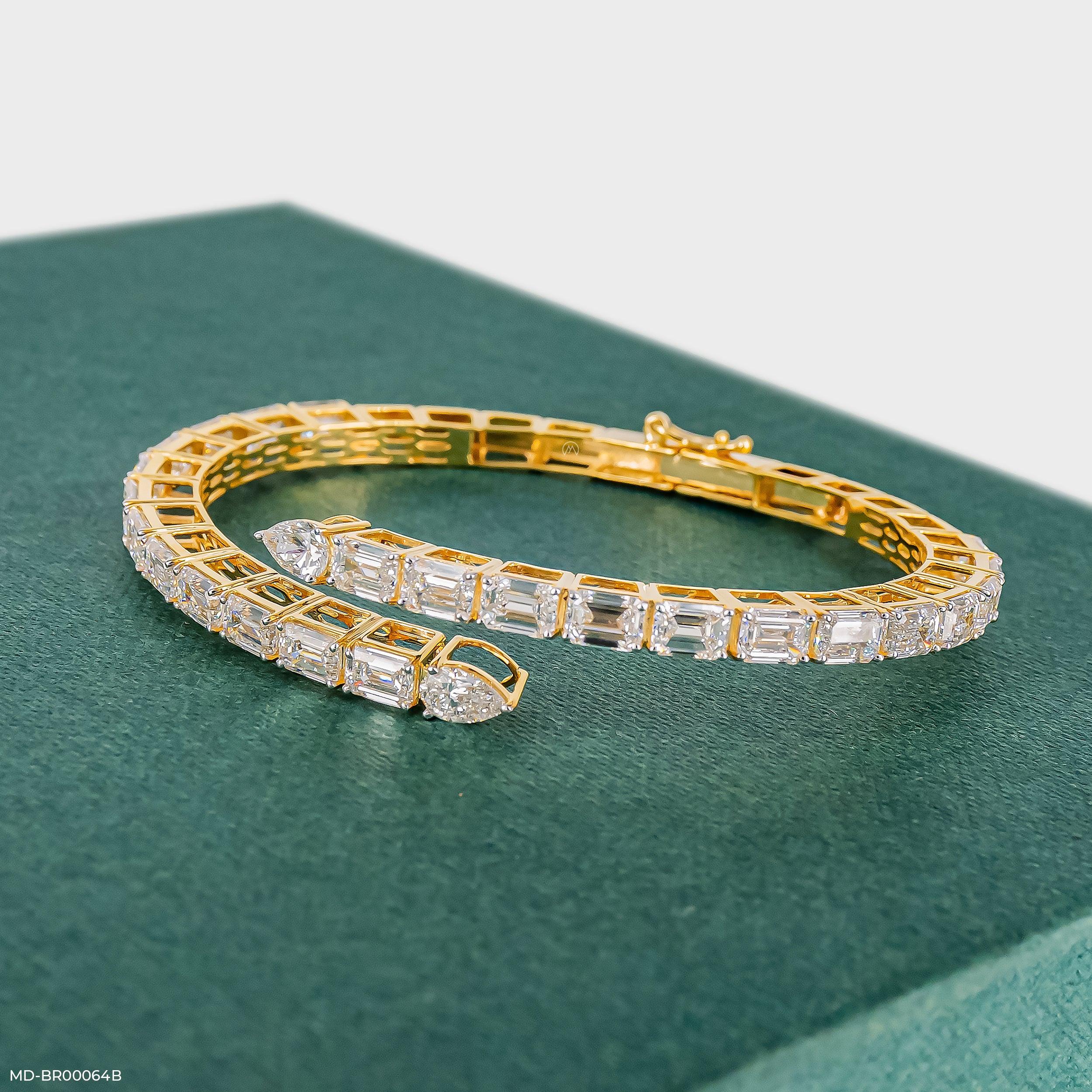 8.15 Carat Empress Lab Diamond Bracelets