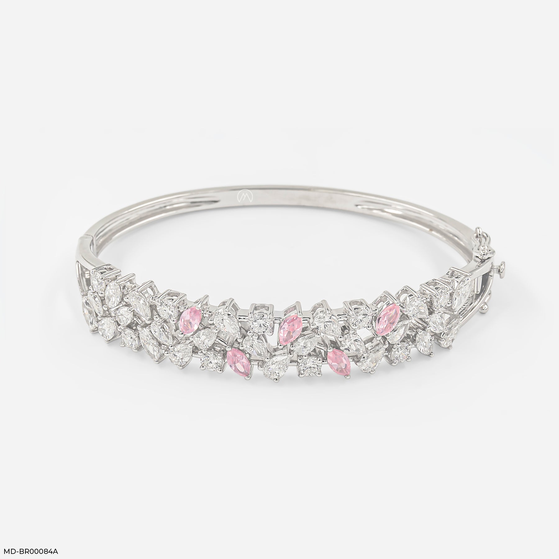 The Rosewater Marquise Bracelets 14K White Gold
