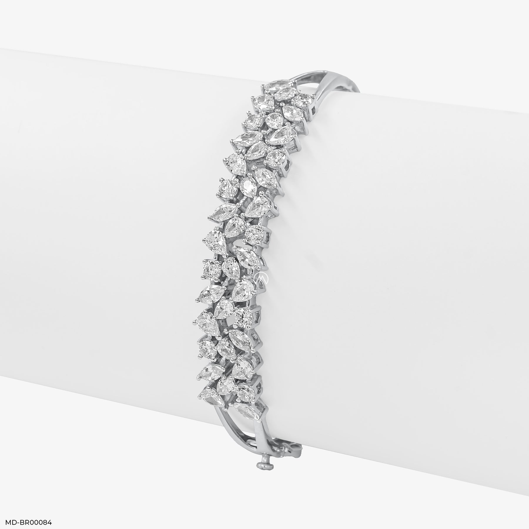 Multi-Shape Diamonds Bracelets 14K Rose Gold