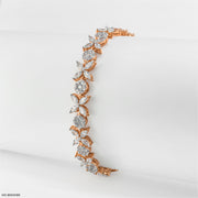 Dreamweaver Infinity Diamond Bracelets 14K Rose Gold