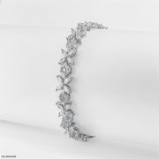 Dreamweaver Infinity Diamond Bracelets 14K White Gold