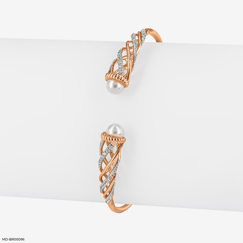 Fiesty Diva Diamond Tennis Bracelets 9K Rose Gold