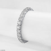 Square Link Diamond Eternity Bracelet