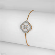 Framed Floret Diamond Bracelets