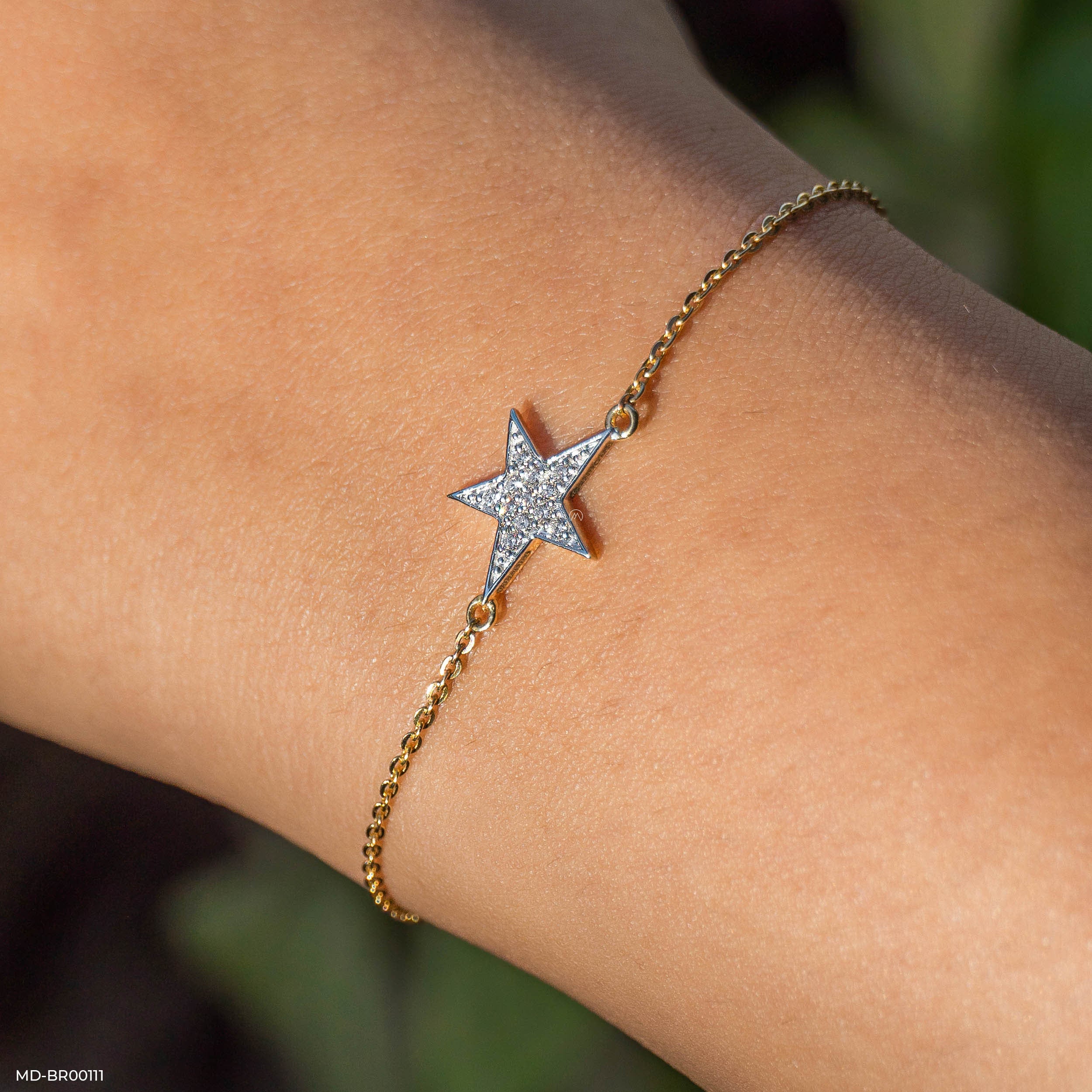 Star Shaped Diamond Bracelets