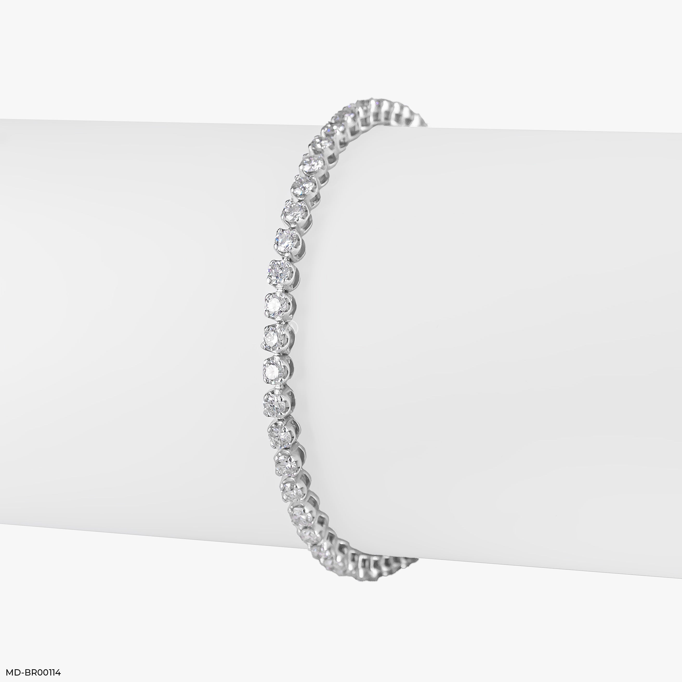 5 Cent Diamond Tennis Bracelet