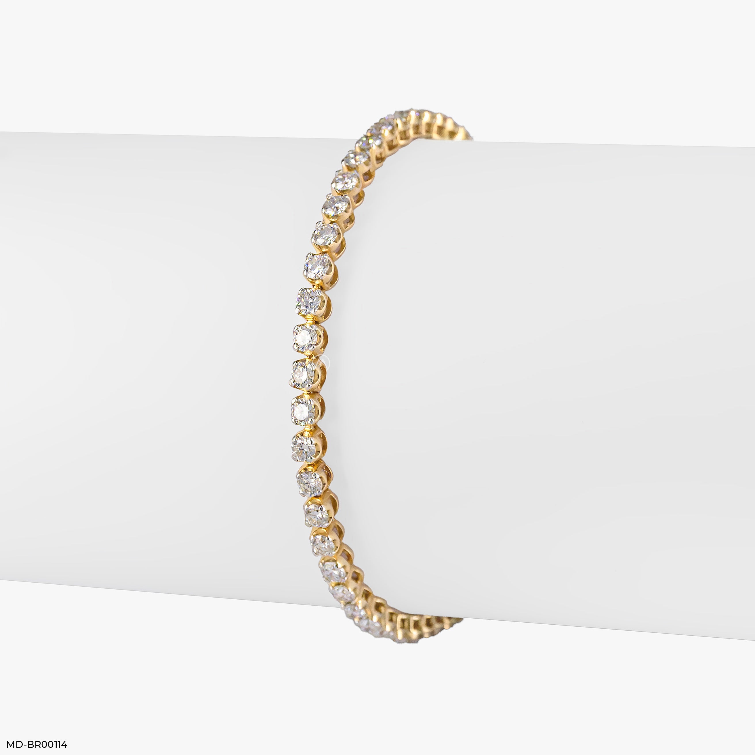 5 Cent Diamond Tennis Bracelet