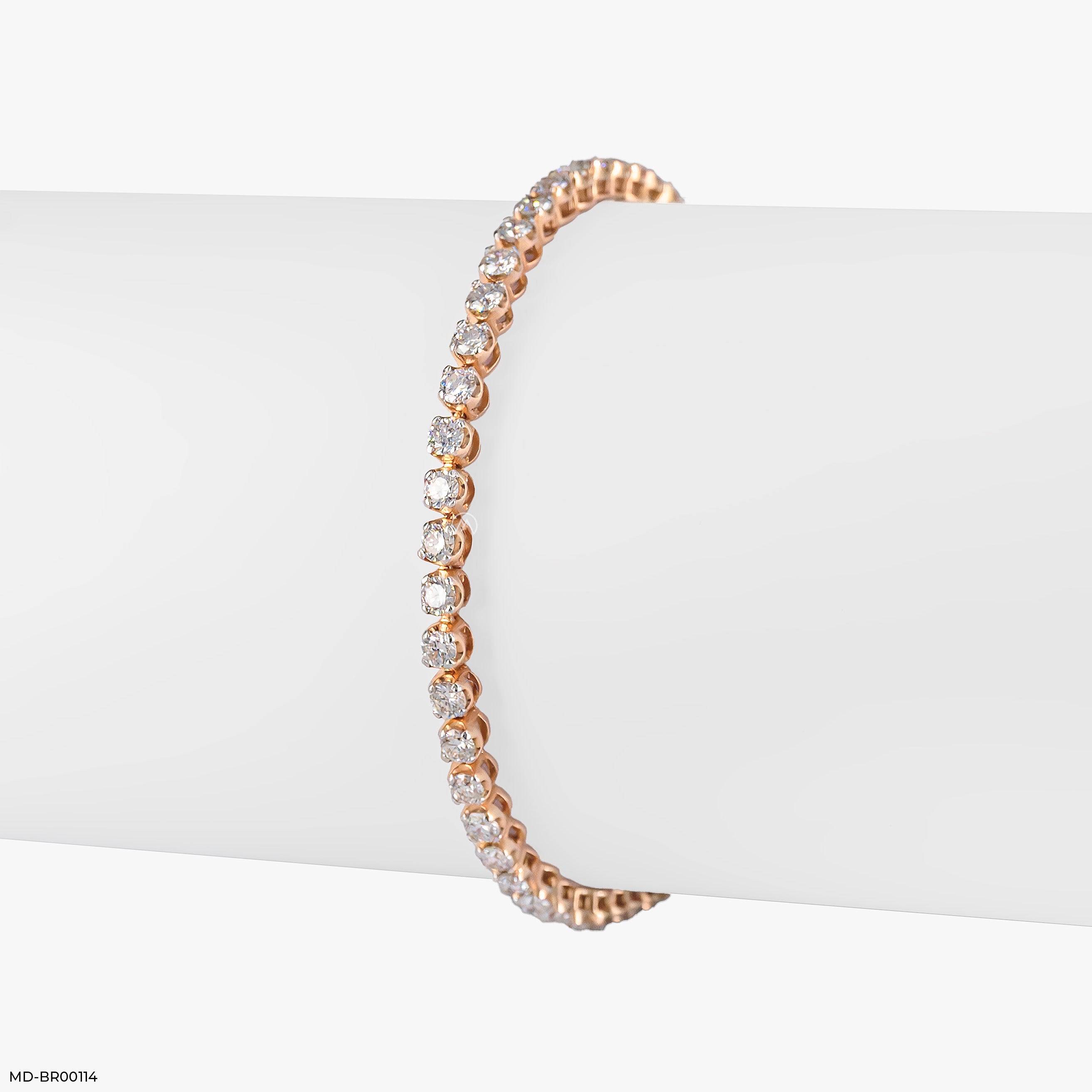 5 Cent Diamond Tennis Bracelet