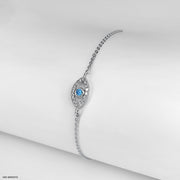 Evil Eye Diamond Bracelets 14K White Gold