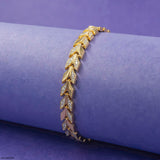 Elysian Path Diamond Bracelets 14K Yellow Gold
