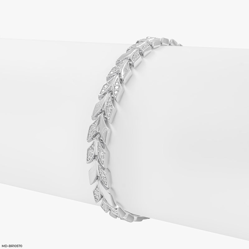 Elysian Path Diamond Bracelets 14K Yellow Gold