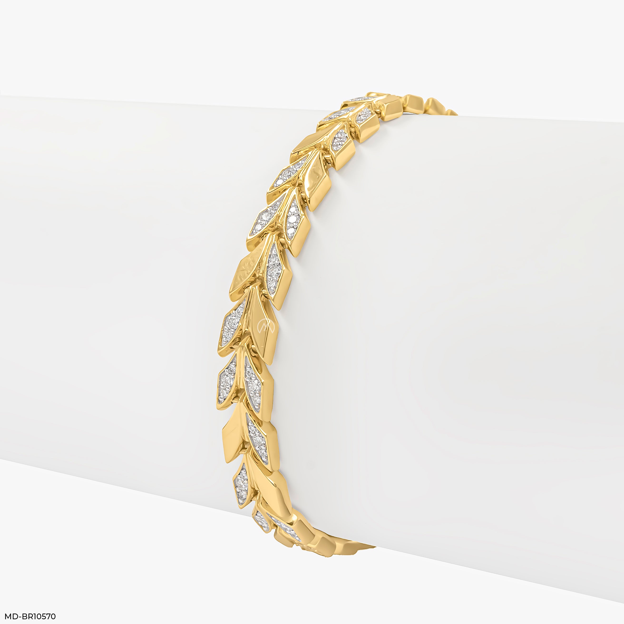 Elysian Path Diamond Bracelets 9K Yellow Gold