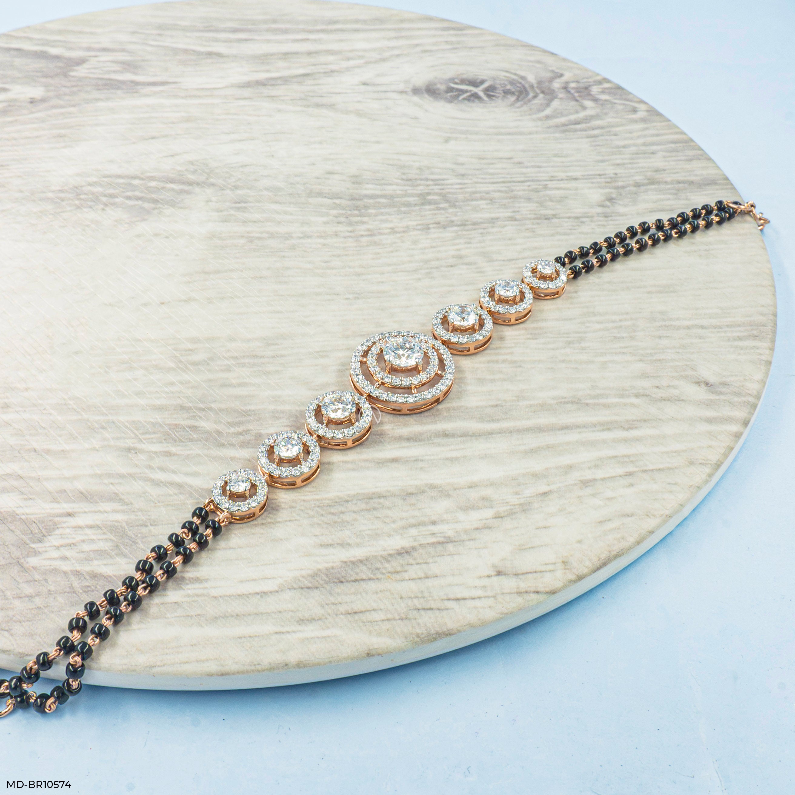 SparkSutra Diamond Bracelets 9K Yellow Gold