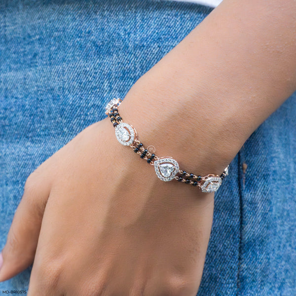 Bonded Bliss Diamond Bracelets 14K Rose Gold