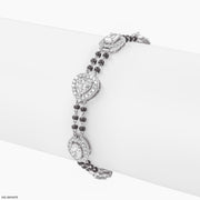 Bonded Bliss Diamond Bracelets 9K White Gold