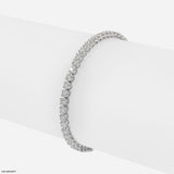 Sunlit Path Diamond Bracelet 14K Rose Gold