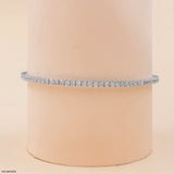 Brilliant Stream Bracelet 14K White Gold
