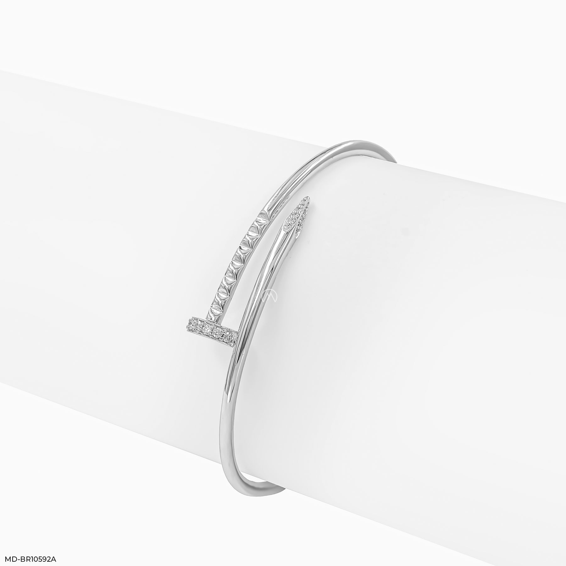 Nailed It Diamond Bracelet 18K Rose Gold