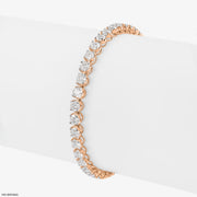 Classic Grandeur Tennis Bracelet 14K Rose Gold