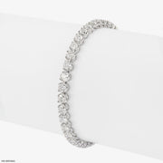 Classic Grandeur Tennis Bracelet 14K White Gold