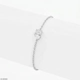 Parallel Duo Toi Et Moi Diamond Bracelet 14K Rose Gold