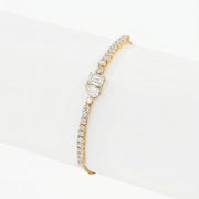 Toi Et Moi Tennis Diamond Bracelet