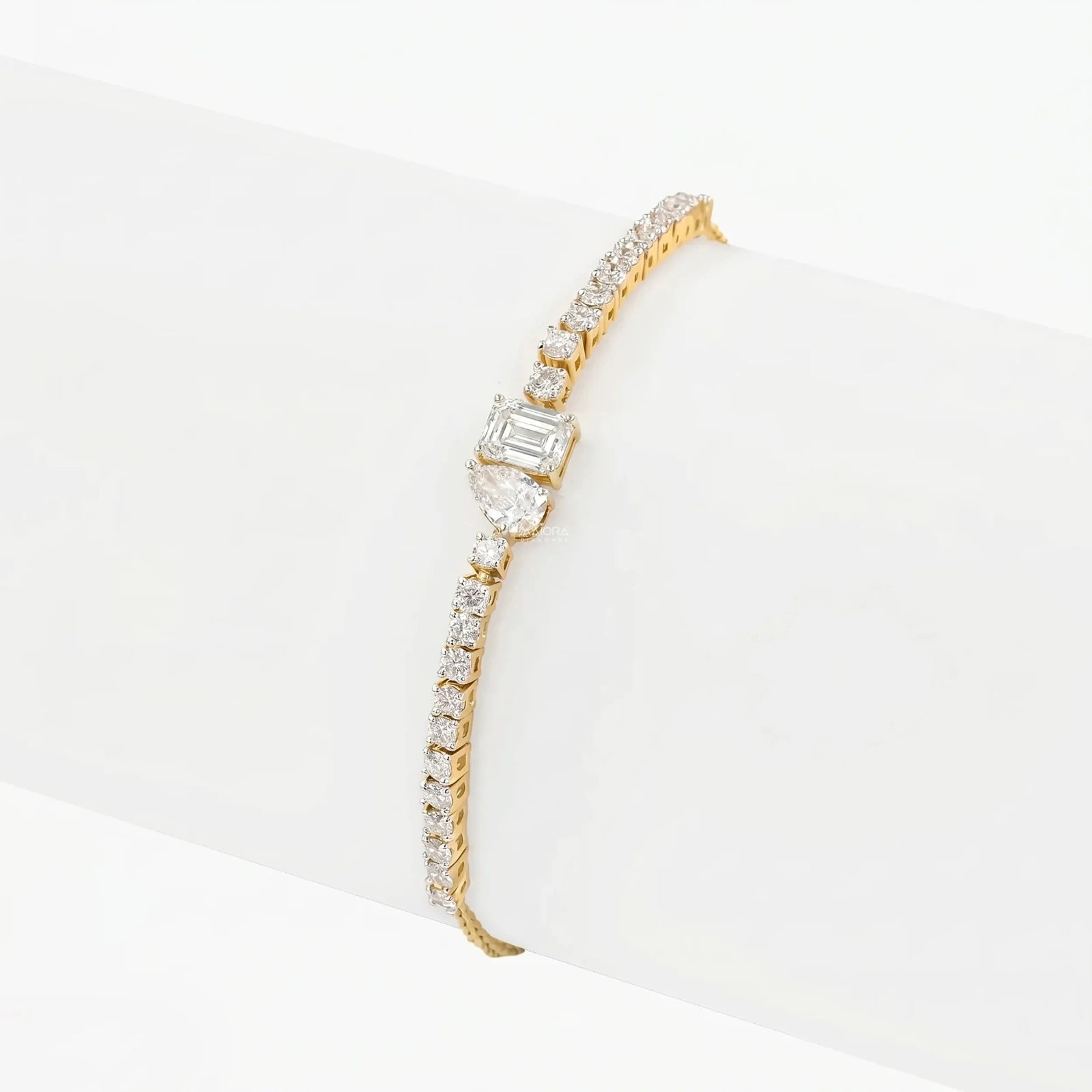 Toi Et Moi Tennis Diamond Bracelet