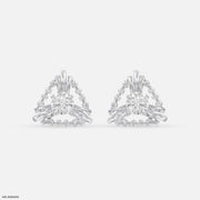 Dazzle Diamond Earrings 9K White Gold