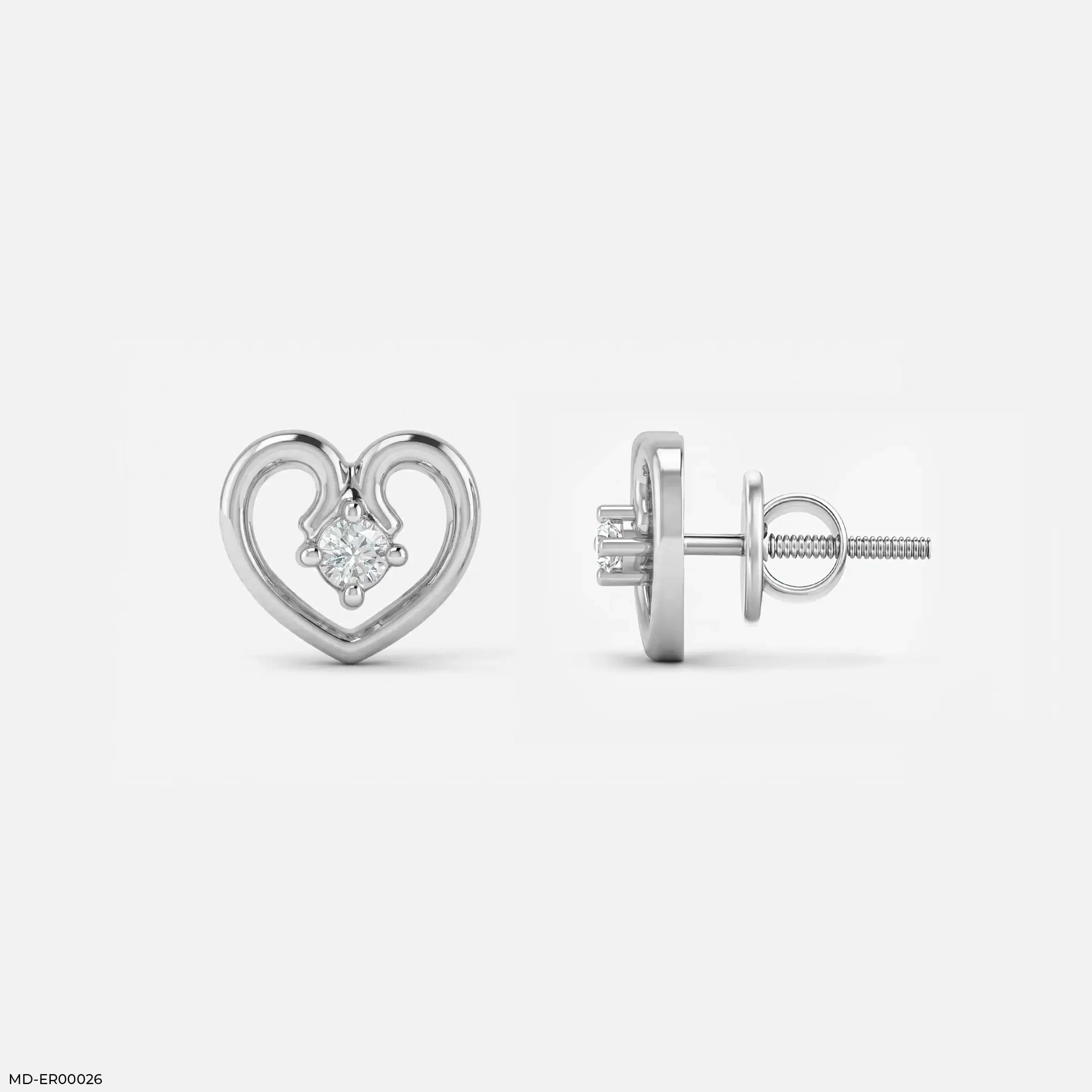 Enternal glow Diamond Earrings Platinum 950
