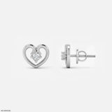 Enternal glow Diamond Earrings 9K White Gold