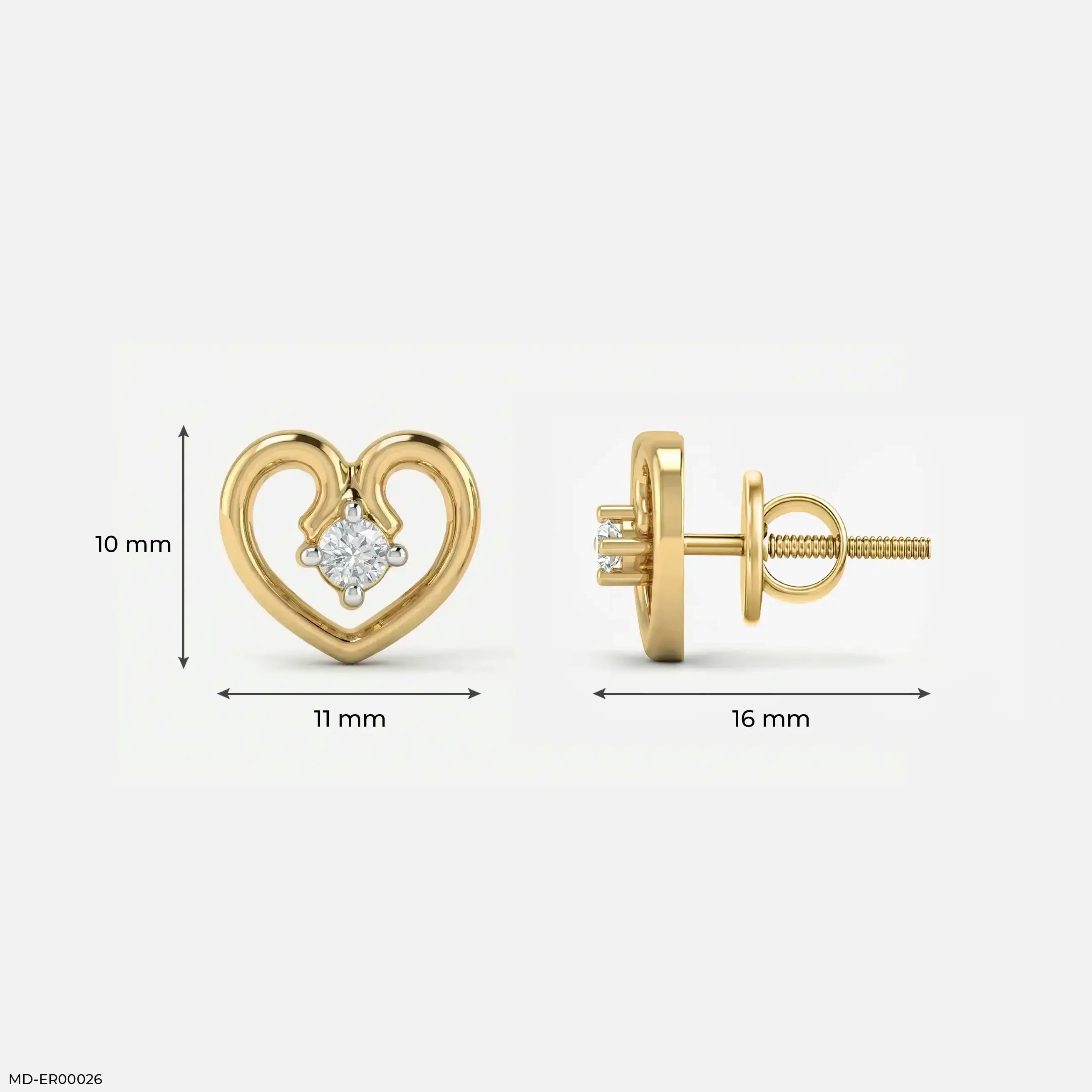 Enternal glow Diamond Earrings Platinum 950