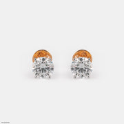 30 Cent Classic Diamond Stud Earrings 9K Rose Gold