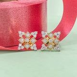 Avante Diamond Earrings 9K White Gold