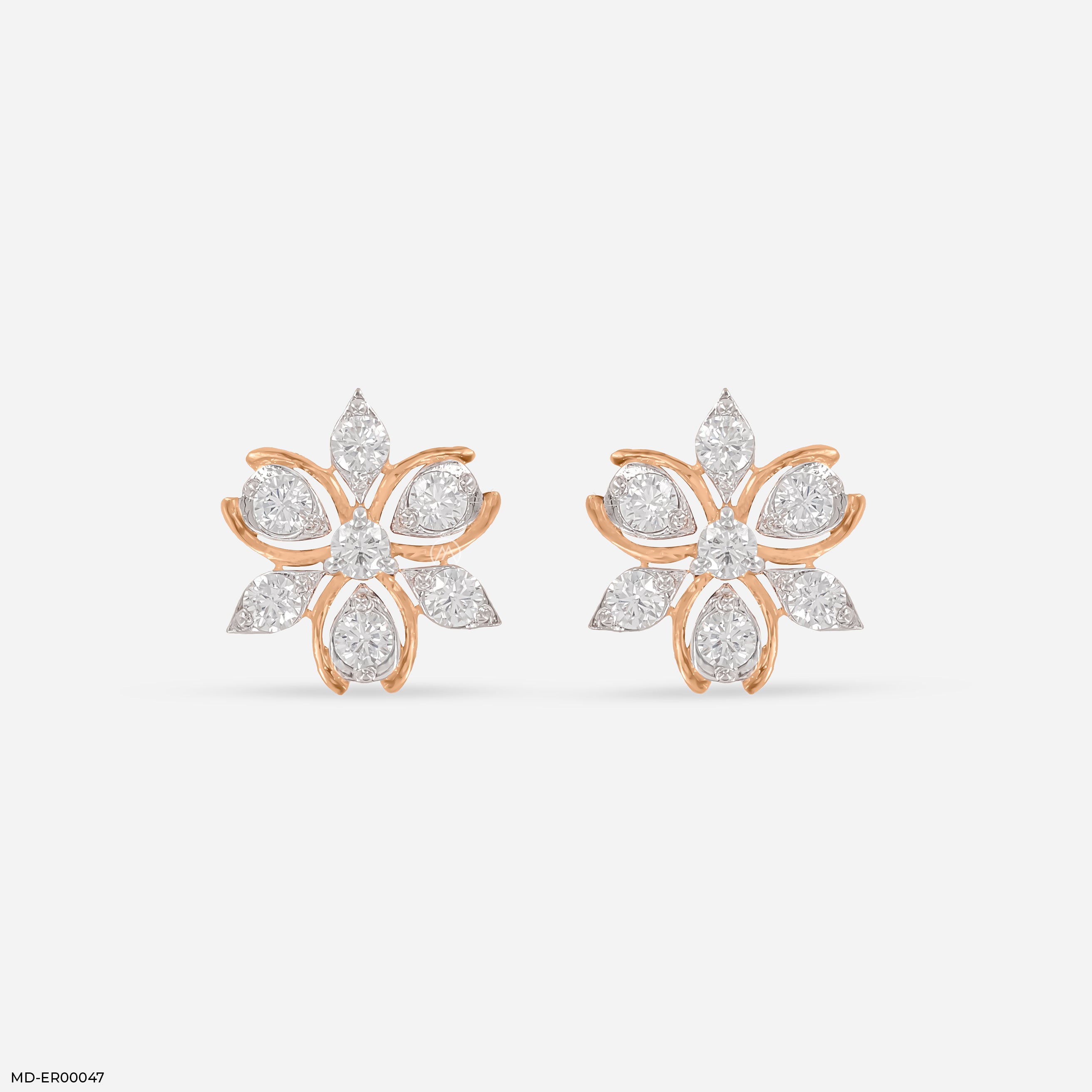 Blossom Earrings 14K Rose Gold