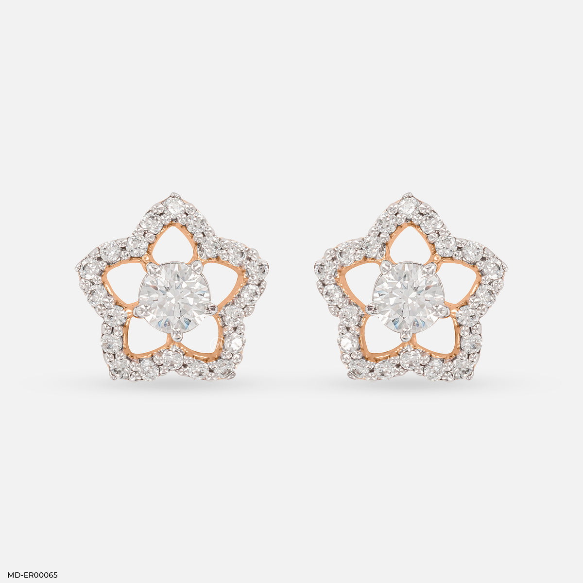 0.25 Carat StarPetal Earrings