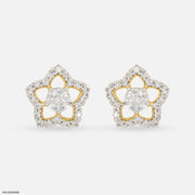 0.25 Carat StarPetal Earrings