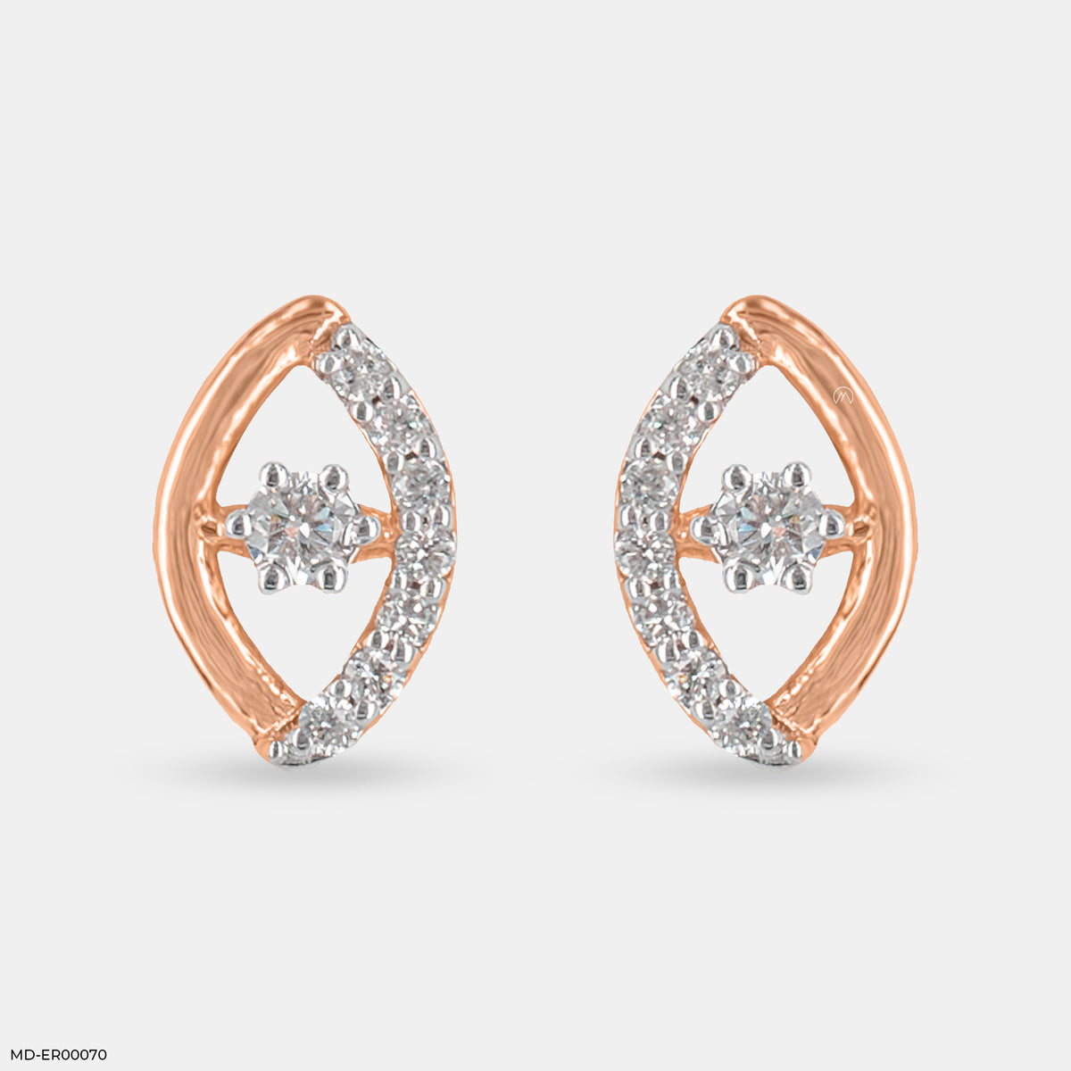 0.25 Carat See Through Me Lab Diamond Earrings