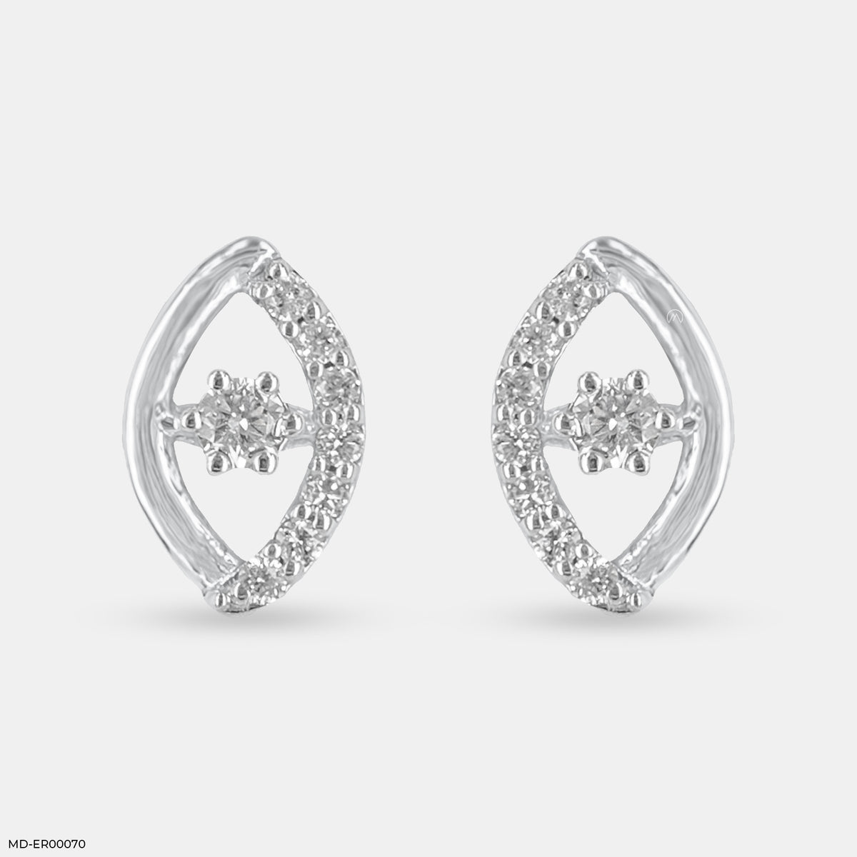 0.25 Carat See Through Me Lab Diamond Earrings