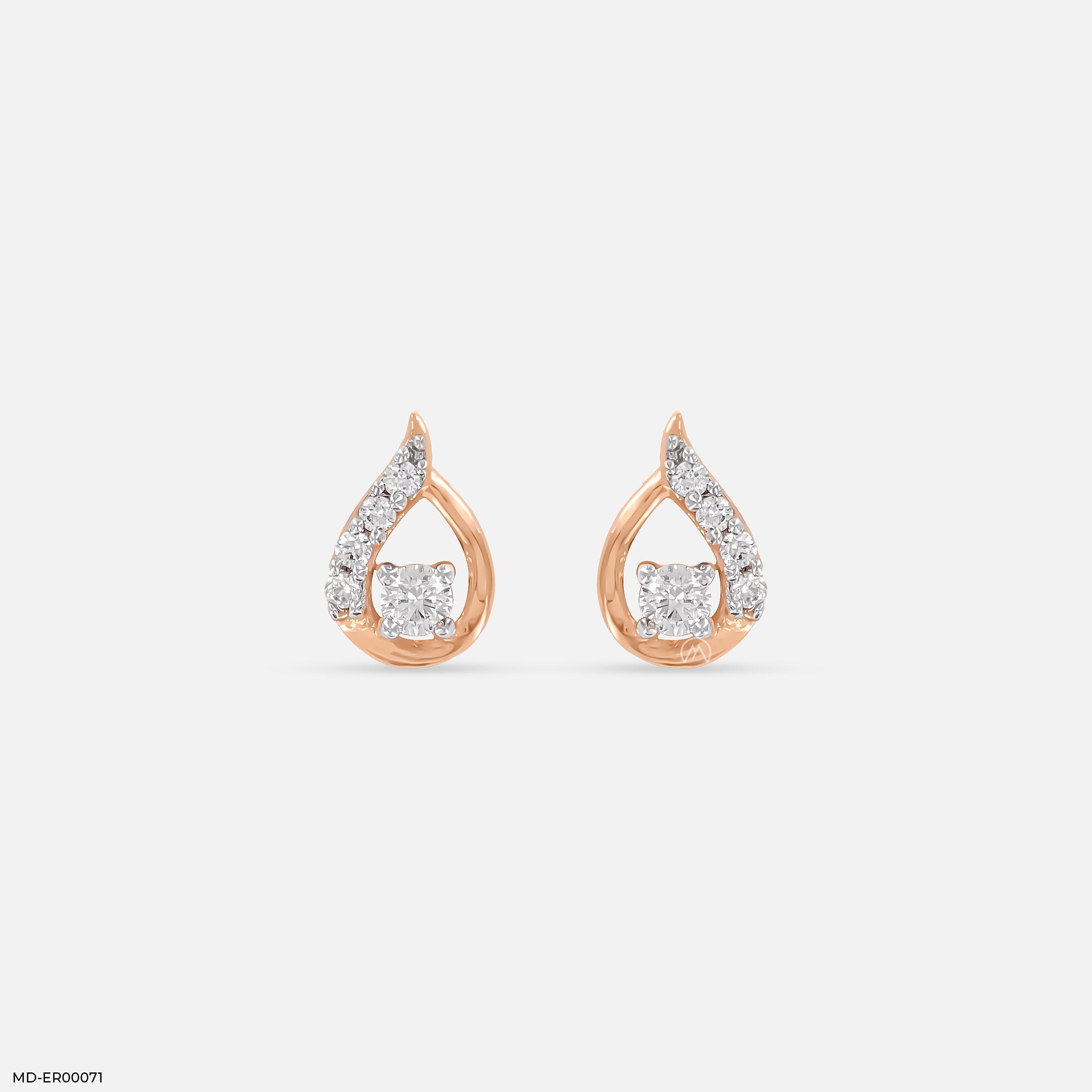 DewDrop Earrings Platinum 950