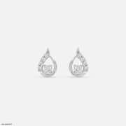 DewDrop Earrings Platinum 950