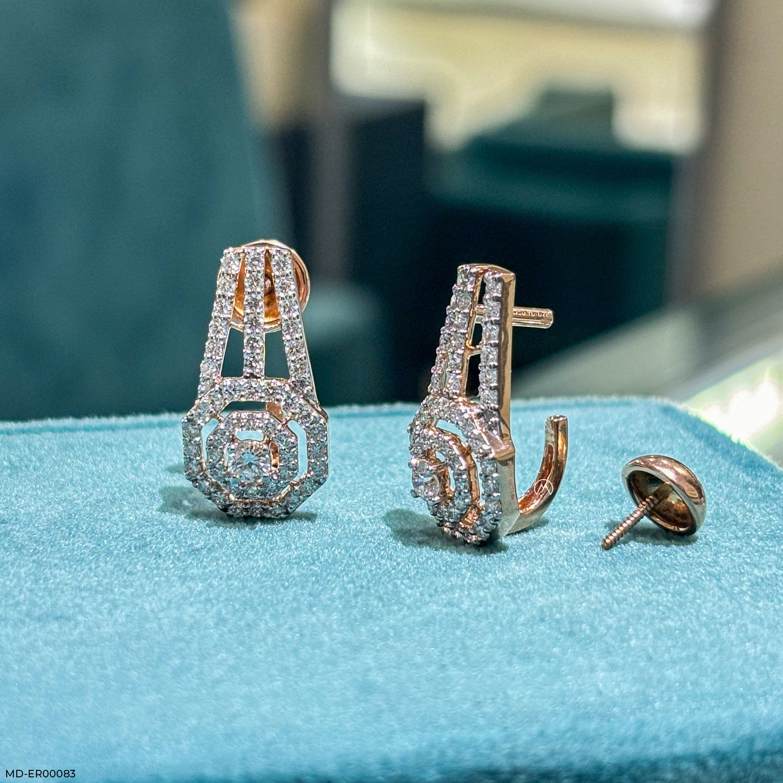 Classic Diamond Earrings