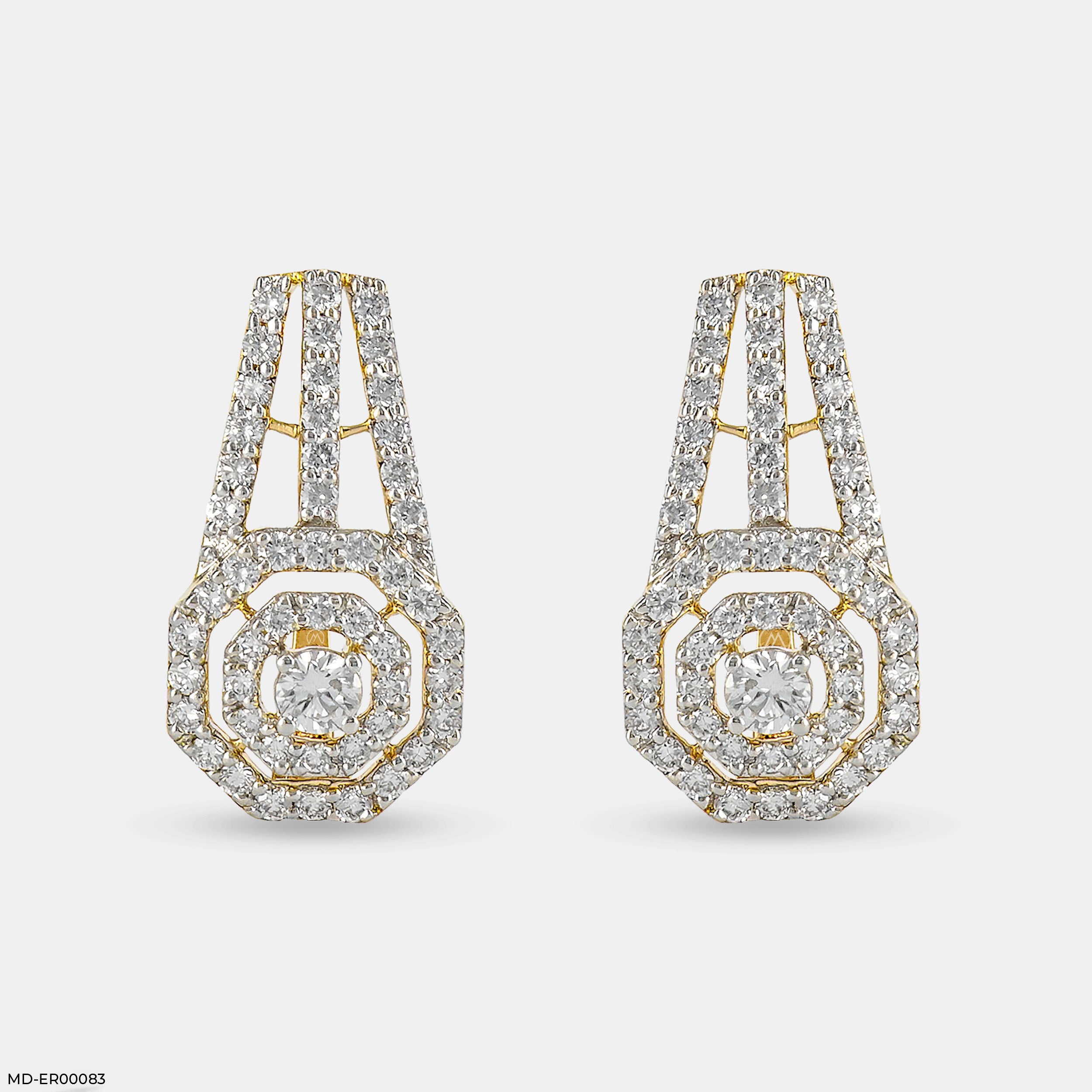 Classic Diamond Earrings