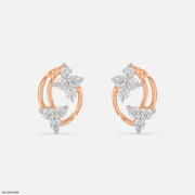 Golden Blossom earring 14K Rose Gold