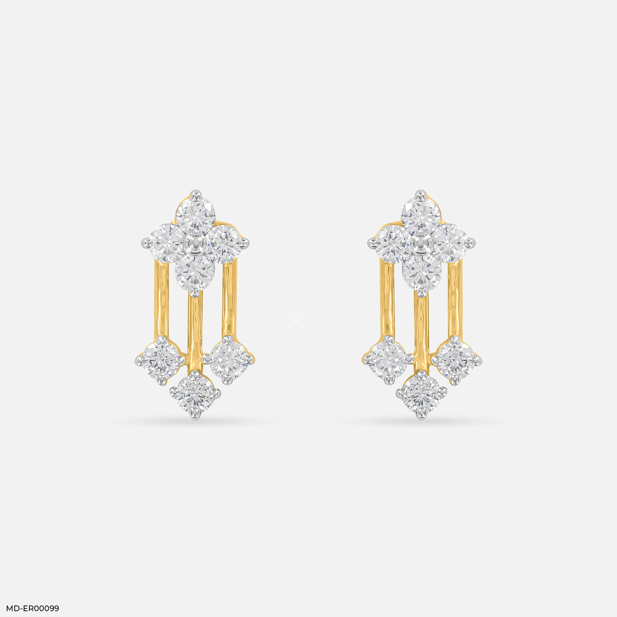 Floral Drop Earrings