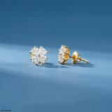 Fourever Heart Diamond Earrings Platinum 950
