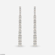 Classic Drizzle Diamond Drop Earrings